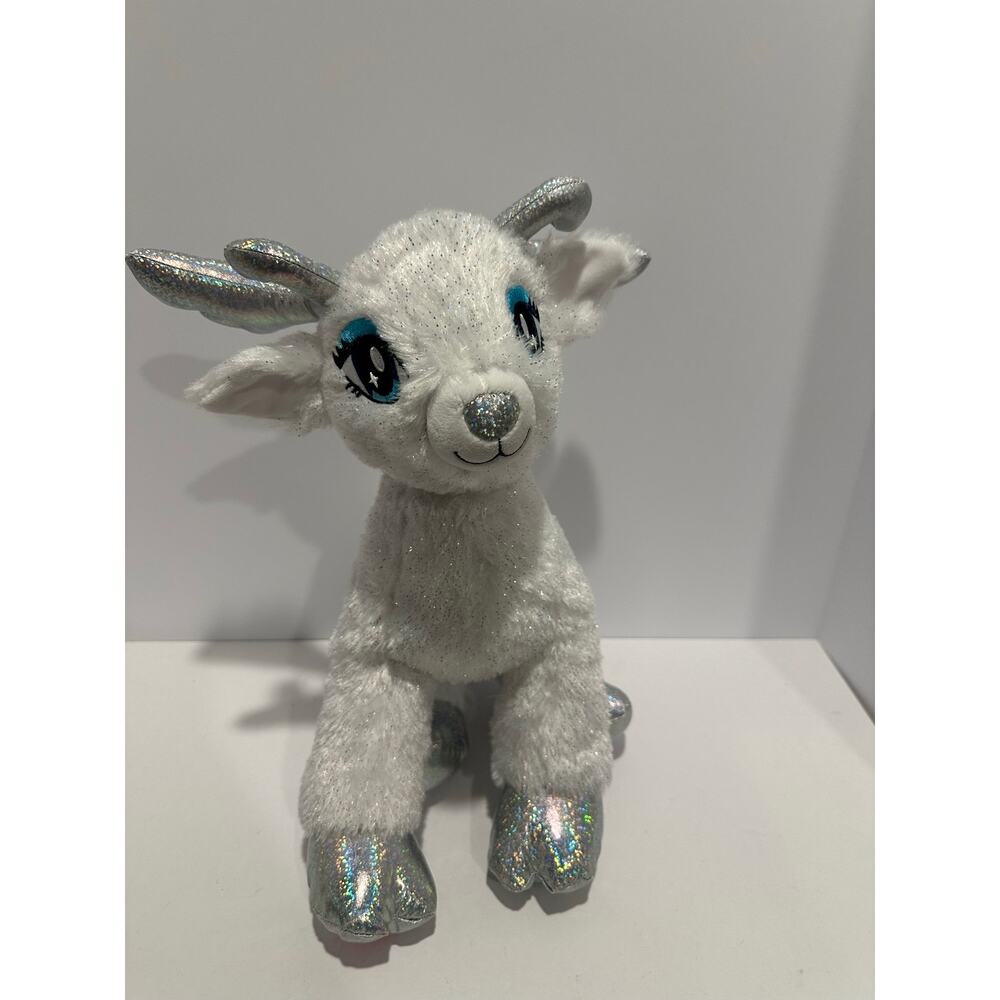 Build a Bear Glisten Snow Reindeer Plush